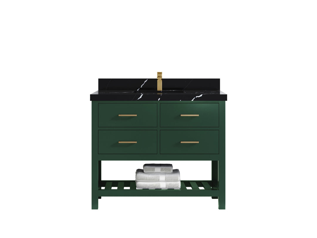 Parker 42 in. W x 22 in. D Single Sink Bathroom Vanity - Willow Bath and Vanity