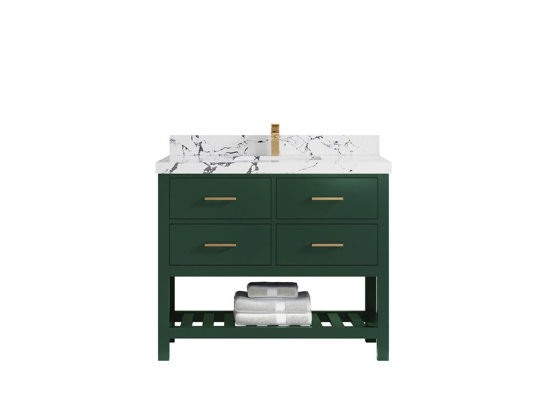Parker 42 in. W x 22 in. D Single Sink Bathroom Vanity - Willow Bath and Vanity