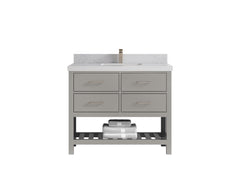 Parker 42 in. W x 22 in. D Single Sink Bathroom Vanity - photo 1