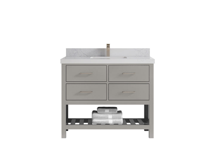 Parker 42 in. W x 22 in. D Single Sink Bathroom Vanity - photo 1