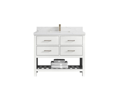 Parker 42 in. W x 22 in. D Single Sink Bathroom Vanity - Willow Bath and Vanity
