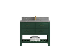 Parker 42 in. W x 22 in. D Single Sink Bathroom Vanity - photo 24