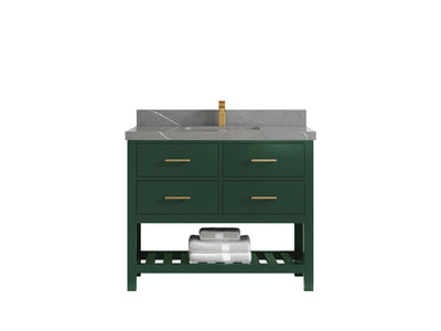 Parker 42 in. W x 22 in. D Single Sink Bathroom Vanity - Willow Bath and Vanity