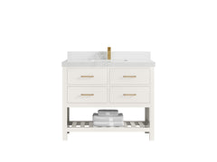 Parker 42 in. W x 22 in. D Single Sink Bathroom Vanity - photo 30