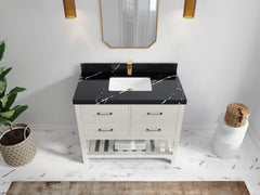 Parker 42 in. W x 22 in. D Single Sink Bathroom Vanity - photo 11