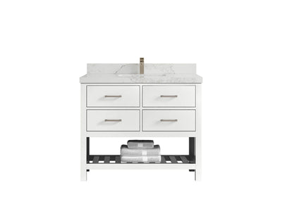 Parker 42 in. W x 22 in. D Single Sink Bathroom Vanity - Willow Bath and Vanity
