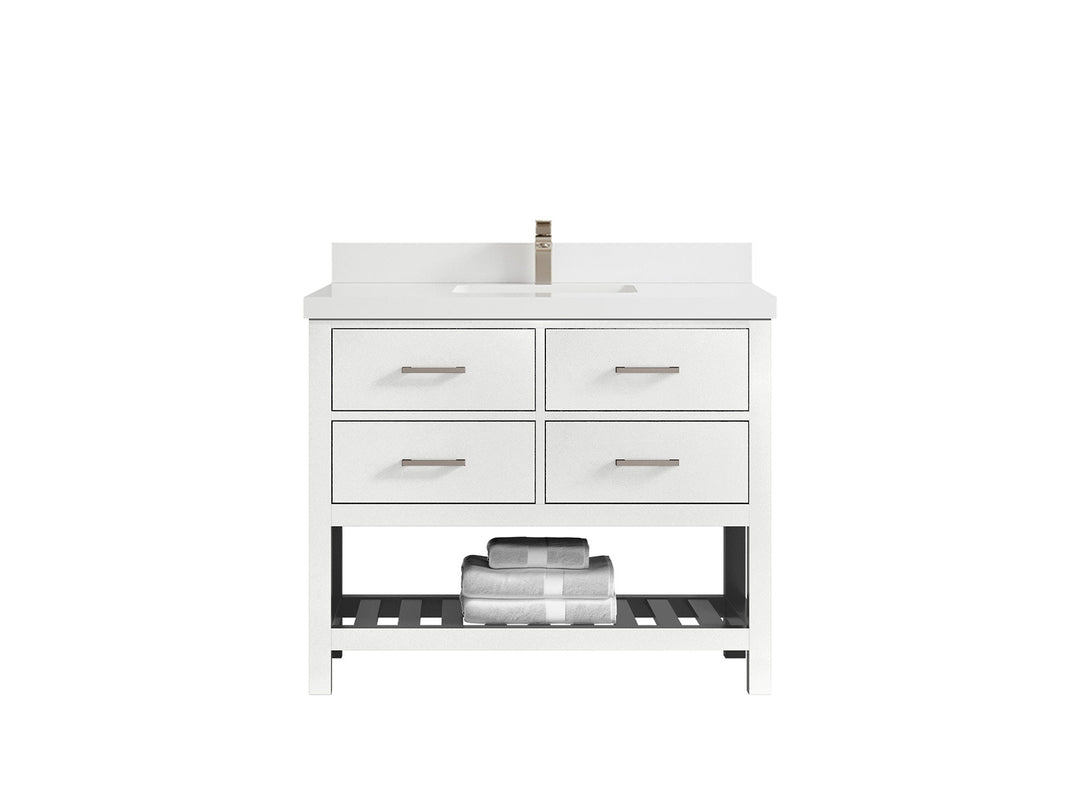 Parker 42 in. W x 22 in. D Single Sink Bathroom Vanity - Willow Bath and Vanity