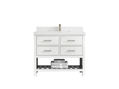 Parker 42 in. W x 22 in. D Single Sink Bathroom Vanity - photo 38