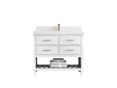 Parker 42 in. W x 22 in. D Single Sink Bathroom Vanity - Willow Bath and Vanity