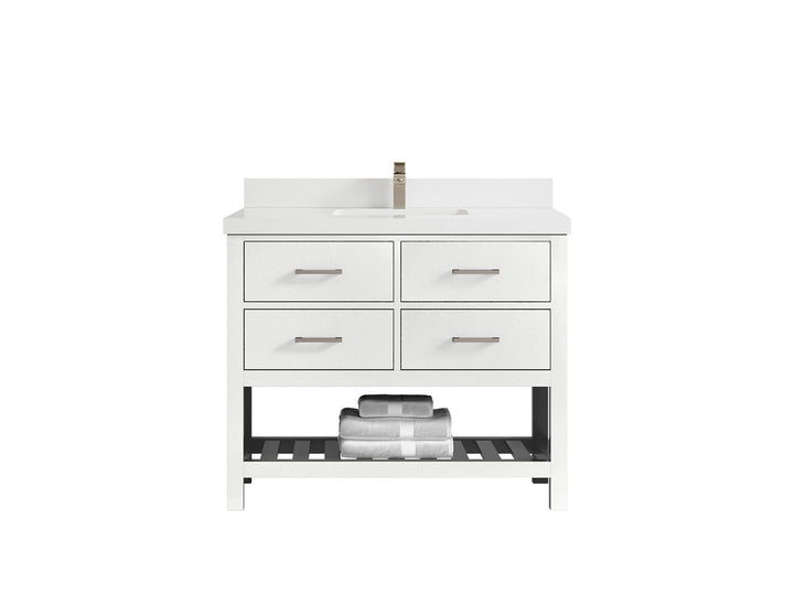 Parker 42 in. W x 22 in. D Single Sink Bathroom Vanity - photo 38