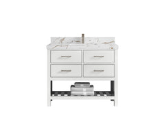 Parker 42 in. W x 22 in. D Single Sink Bathroom Vanity - photo 32