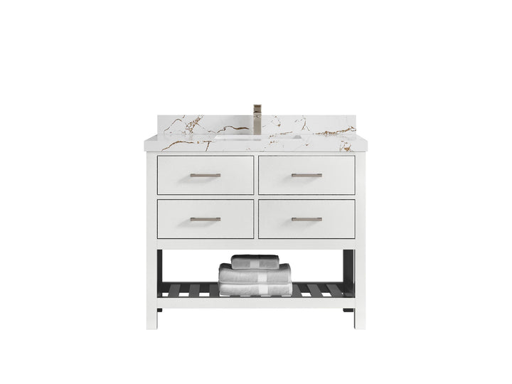 Parker 42 in. W x 22 in. D Single Sink Bathroom Vanity - photo 32