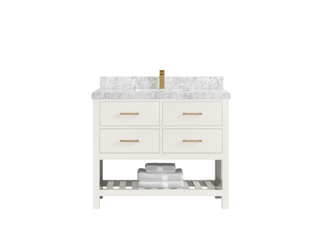 Parker 42 in. W x 22 in. D Single Sink Bathroom Vanity - Willow Bath and Vanity