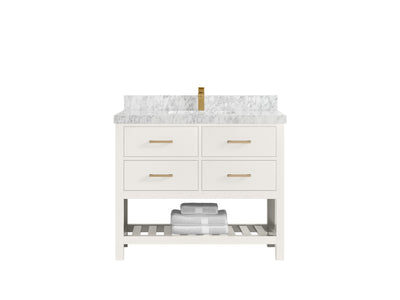 Parker 42 in. W x 22 in. D Single Sink Bathroom Vanity - Willow Bath and Vanity