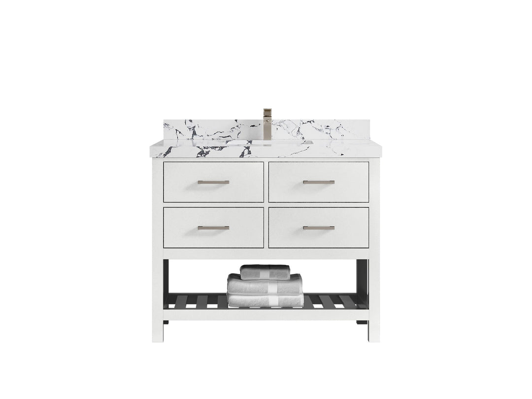 Parker 42 in. W x 22 in. D Single Sink Bathroom Vanity - Willow Bath and Vanity