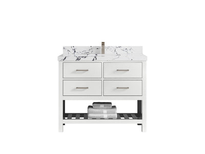 Parker 42 in. W x 22 in. D Single Sink Bathroom Vanity - Willow Bath and Vanity