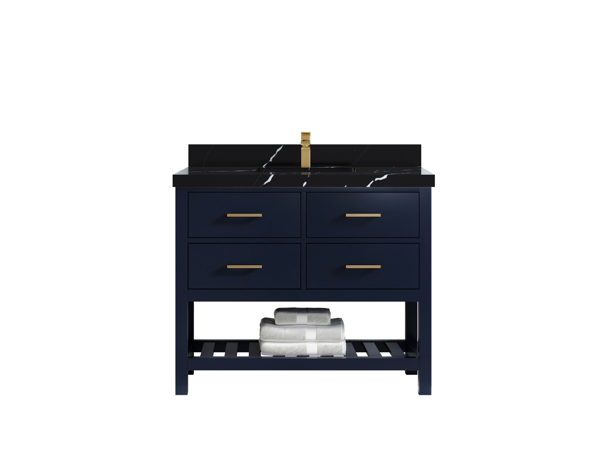 Parker 42 in. W x 22 in. D Single Sink Bathroom Vanity - Willow Bath and Vanity