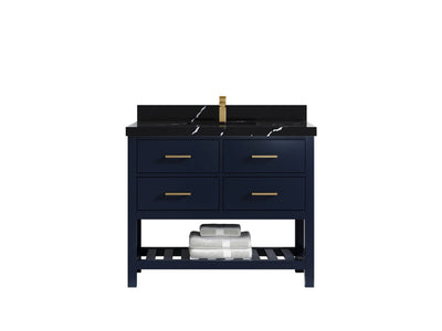 Parker 42 in. W x 22 in. D Single Sink Bathroom Vanity - Willow Bath and Vanity
