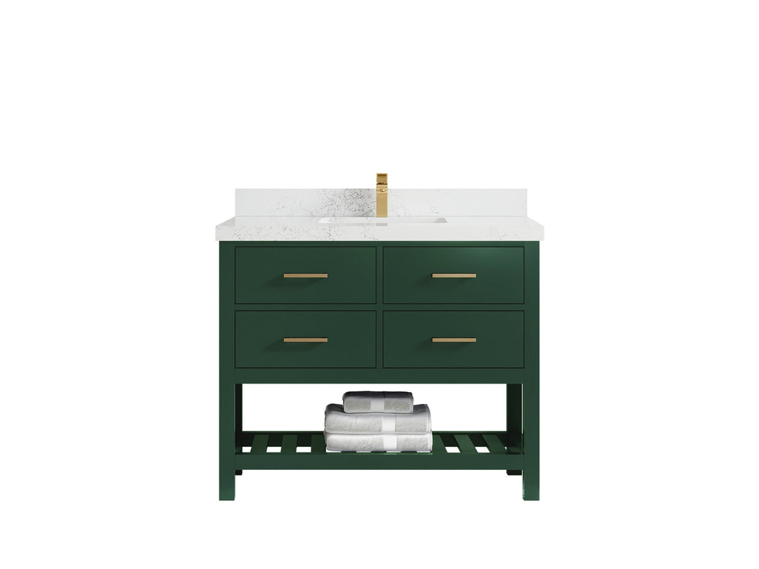 Parker 42 in. W x 22 in. D Single Sink Bathroom Vanity - Willow Bath and Vanity