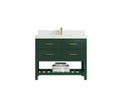 Parker 42 in. W x 22 in. D Single Sink Bathroom Vanity - photo 20