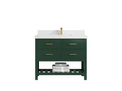 Parker 42 in. W x 22 in. D Single Sink Bathroom Vanity - Willow Bath and Vanity