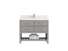 Parker 42 in. W x 22 in. D Single Sink Bathroom Vanity - photo 38