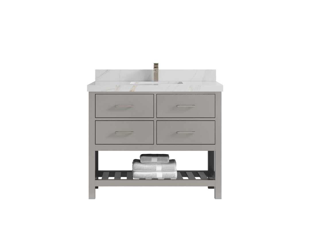 Parker 42 in. W x 22 in. D Single Sink Bathroom Vanity - Willow Bath and Vanity