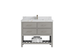 Parker 42 in. W x 22 in. D Single Sink Bathroom Vanity - photo 22