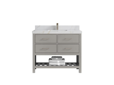 Parker 42 in. W x 22 in. D Single Sink Bathroom Vanity - Willow Bath and Vanity