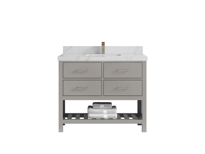 Parker 42 in. W x 22 in. D Single Sink Bathroom Vanity - photo 22