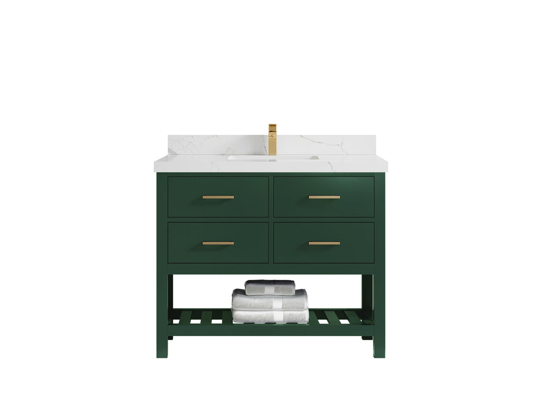 Parker 42 in. W x 22 in. D Single Sink Bathroom Vanity - Willow Bath and Vanity