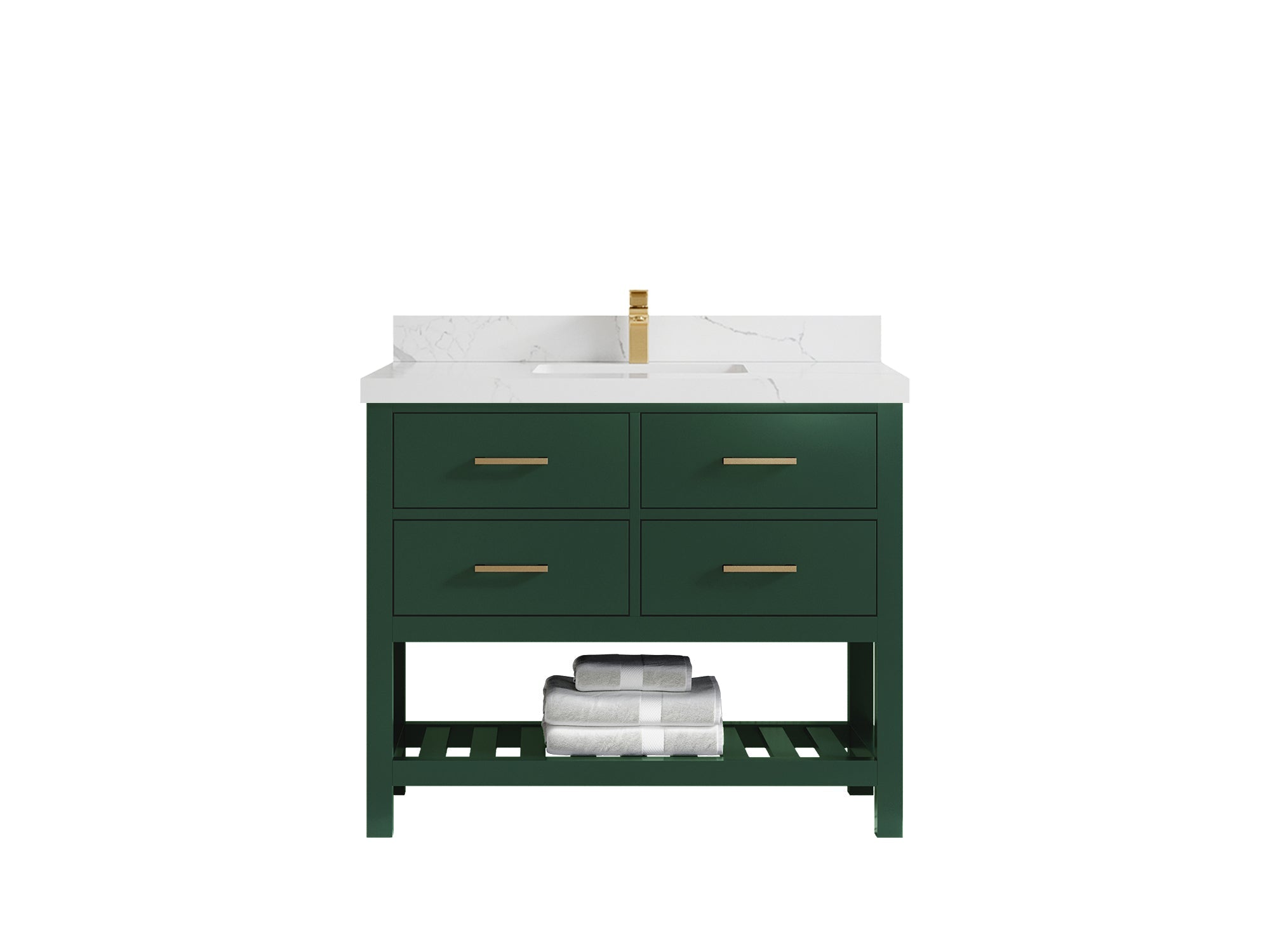 Parker 42 in. W x 22 in. D Single Sink Bathroom Vanity - Willow Bath and Vanity