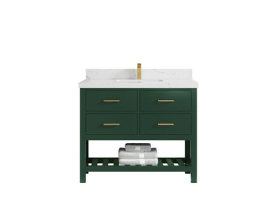 Parker 42 in. W x 22 in. D Single Sink Bathroom Vanity - Willow Bath and Vanity