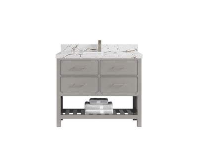 Parker 42 in. W x 22 in. D Single Sink Bathroom Vanity - Willow Bath and Vanity