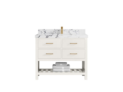 Parker 42 in. W x 22 in. D Single Sink Bathroom Vanity - Willow Bath and Vanity