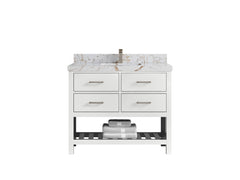 Parker 42 in. W x 22 in. D Single Sink Bathroom Vanity - photo 34