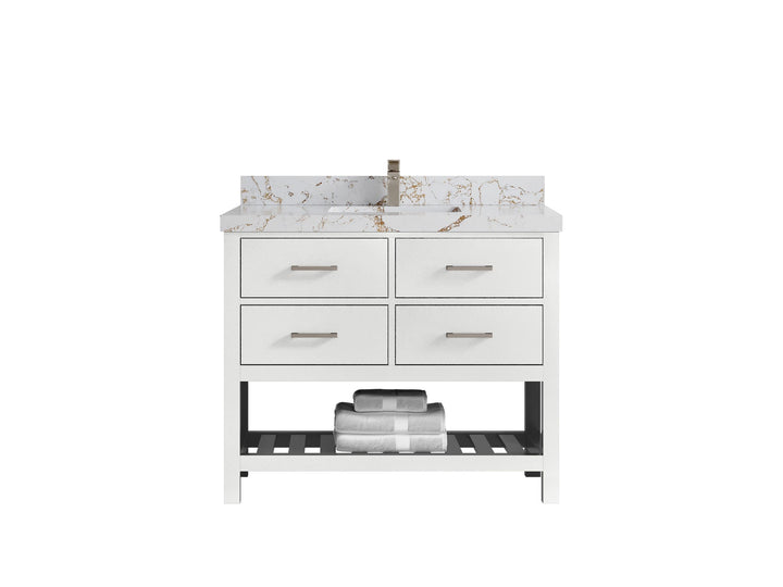 Parker 42 in. W x 22 in. D Single Sink Bathroom Vanity - photo 34