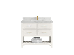 Parker 42 in. W x 22 in. D Single Sink Bathroom Vanity - photo 16