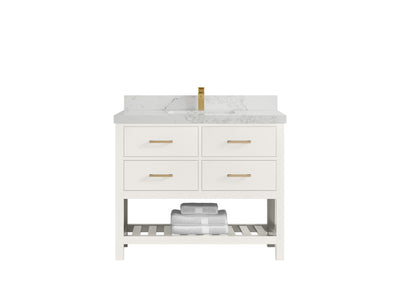Parker 42 in. W x 22 in. D Single Sink Bathroom Vanity - Willow Bath and Vanity