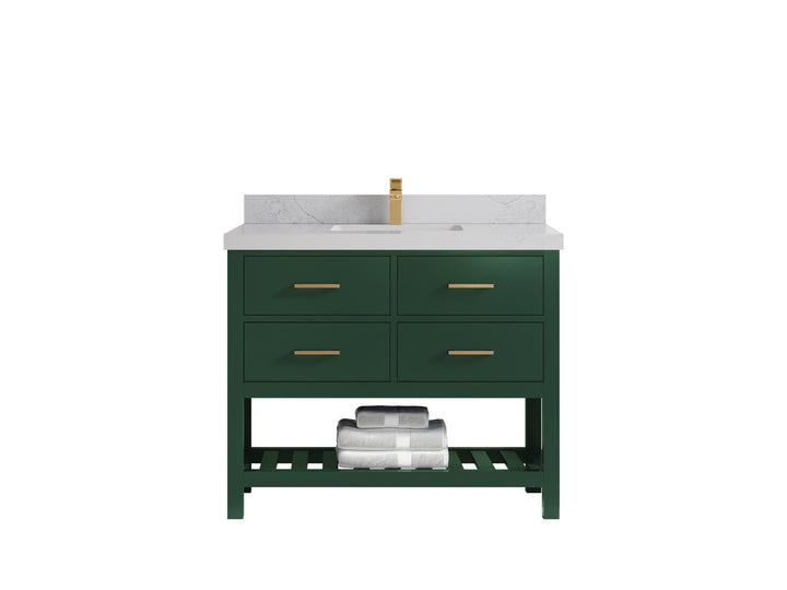 Parker 42 in. W x 22 in. D Single Sink Bathroom Vanity - photo 1