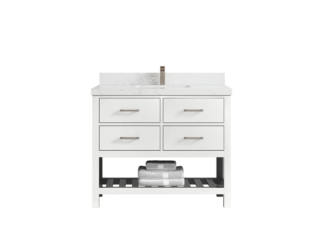Parker 42 in. W x 22 in. D Single Sink Bathroom Vanity - Willow Bath and Vanity
