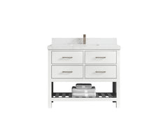 Parker 42 in. W x 22 in. D Single Sink Bathroom Vanity - photo 26
