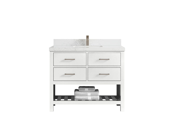 Parker 42 in. W x 22 in. D Single Sink Bathroom Vanity - photo 26