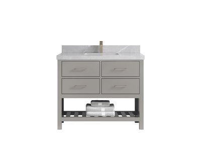 Parker 42 in. W x 22 in. D Single Sink Bathroom Vanity - Willow Bath and Vanity