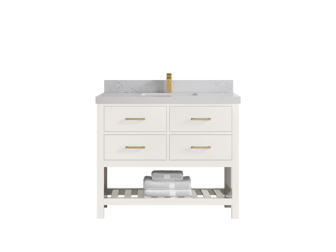 Parker 42 in. W x 22 in. D Single Sink Bathroom Vanity - Willow Bath and Vanity