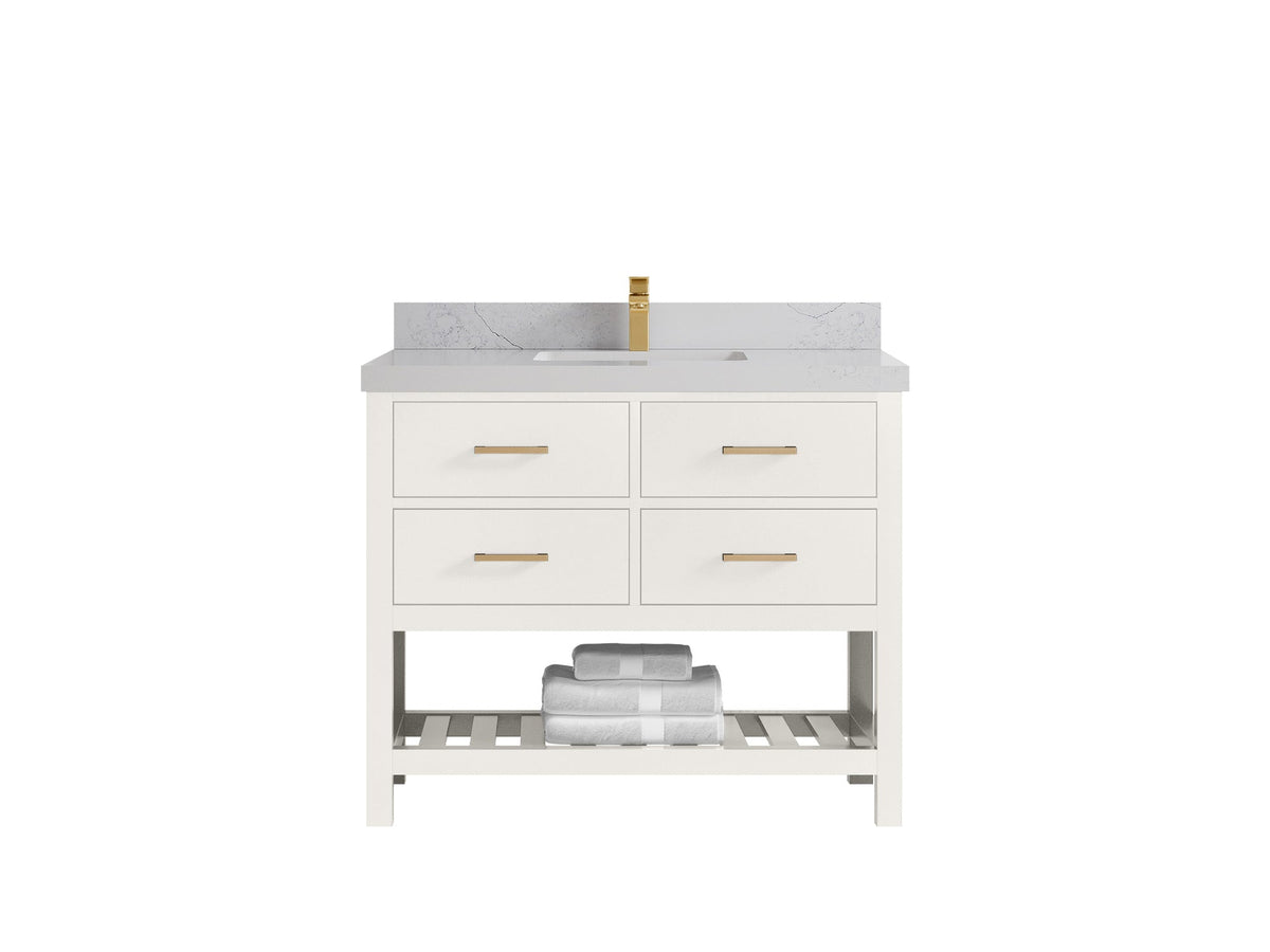 Parker 42 in. W x 22 in. D Single Sink Bathroom Vanity - Willow Bath and Vanity