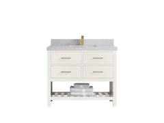 Parker 42 in. W x 22 in. D Single Sink Bathroom Vanity - photo 1