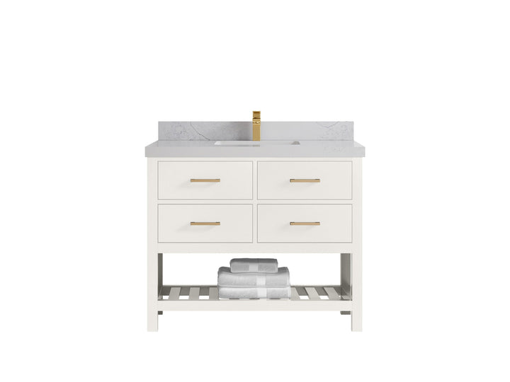 Parker 42 in. W x 22 in. D Single Sink Bathroom Vanity - photo 1
