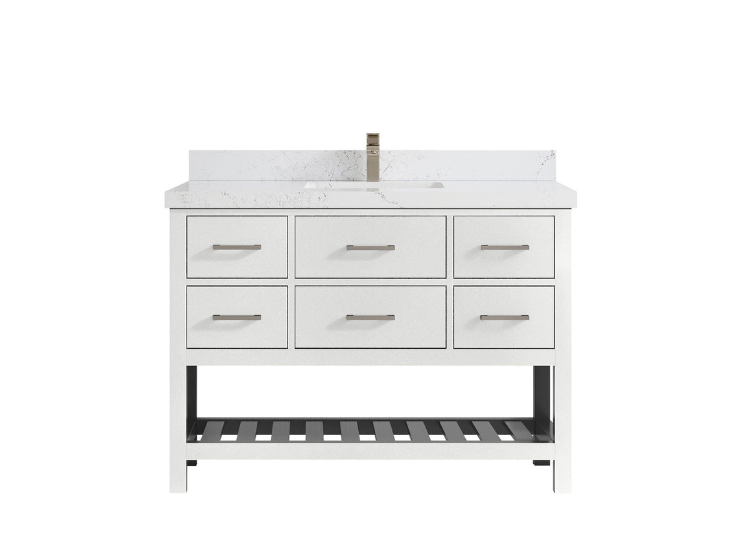 Parker 48 in. W x 22 in. D Single Sink Bathroom Vanity - Willow Bath and Vanity
