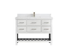 Parker 48 in. W x 22 in. D Single Sink Bathroom Vanity - photo 24